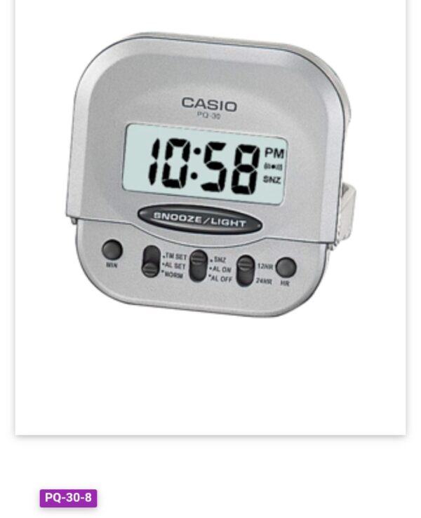 Casio mod. PQ-30 Reloj despertador - Imagen 3