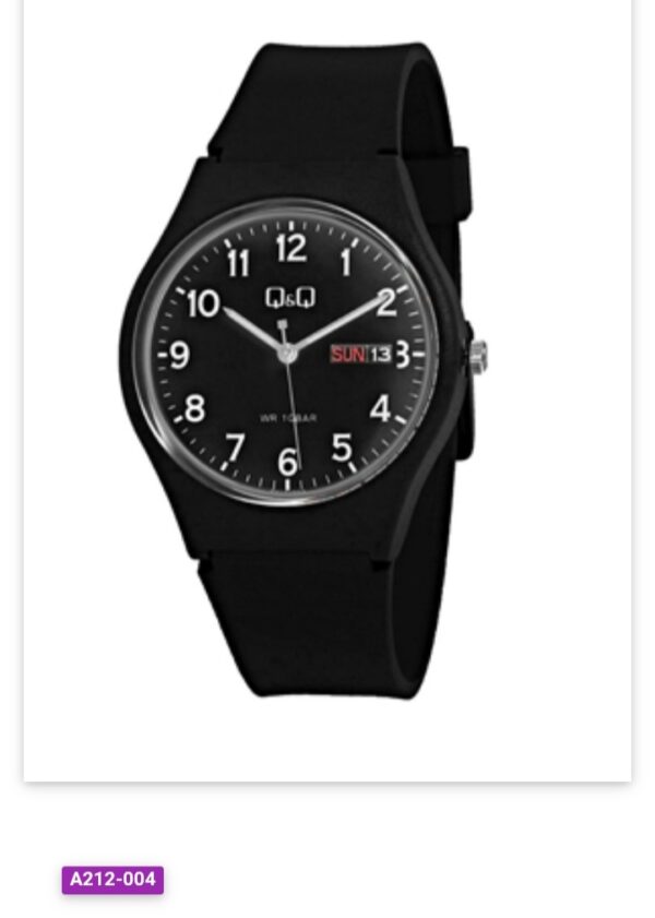 Reloj Q y Q de resina varón mod. A212