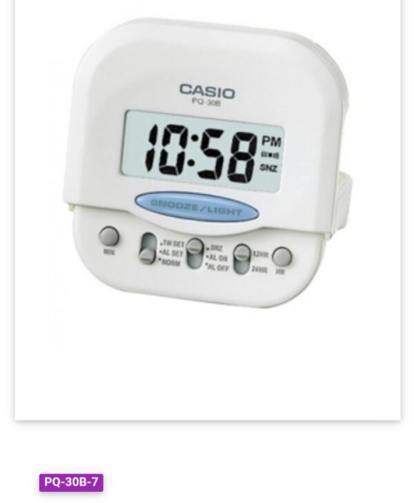 Casio mod. PQ-30 Reloj despertador - Imagen 2