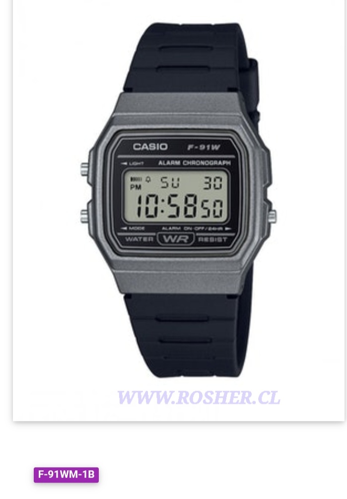 Casio mod. F-91WM