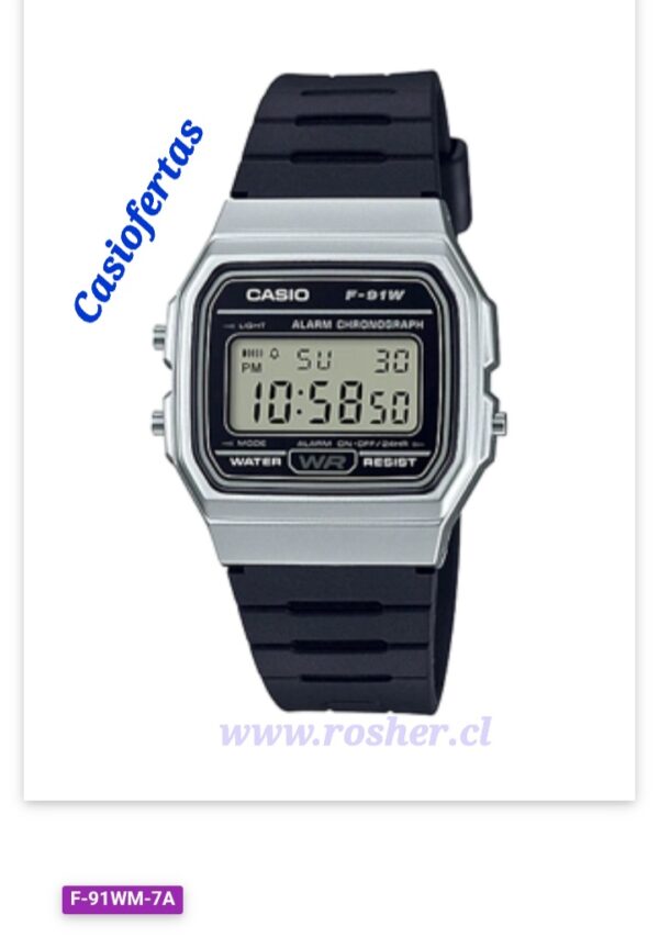 Casio mod. F-91WM - Imagen 5