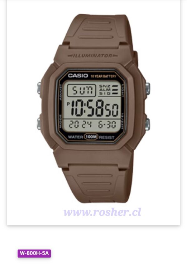 Casio W800 - Imagen 3