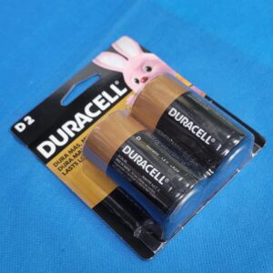 Pilas Duracell  " D " ( par )
